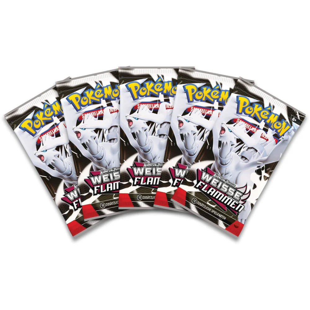 Pokemon Karmesin & Purpur KP10.5 Top-Trainer-Box Weiße Flammen (Deutsch)