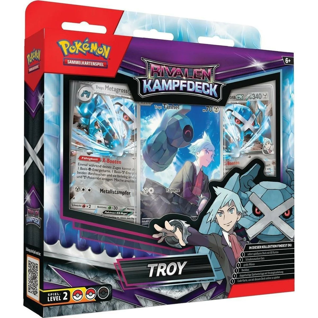 Pokemon Rivalen-Kampfdeck – Troy (deutsch)