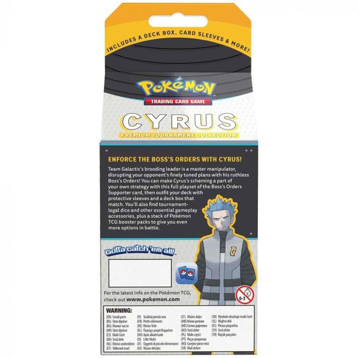 Pokémon Premium-Tournament Collection – Cyrus (Englisch)