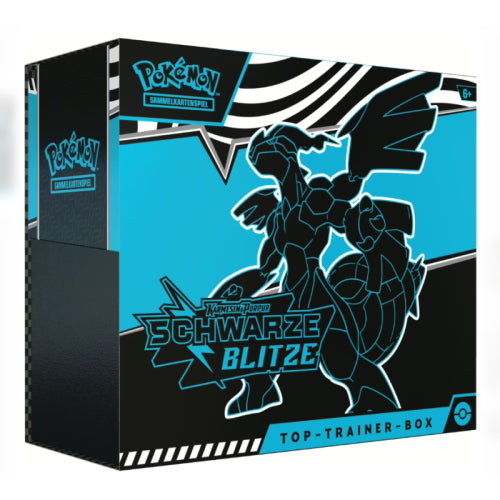 Pokemon Karmesin & Purpur KP10.5 Top-Trainer-Box Schwarze Blitze (Deutsch)