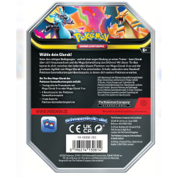 Pokemon Tin 126 Mega Charizard X ex (Englisch)