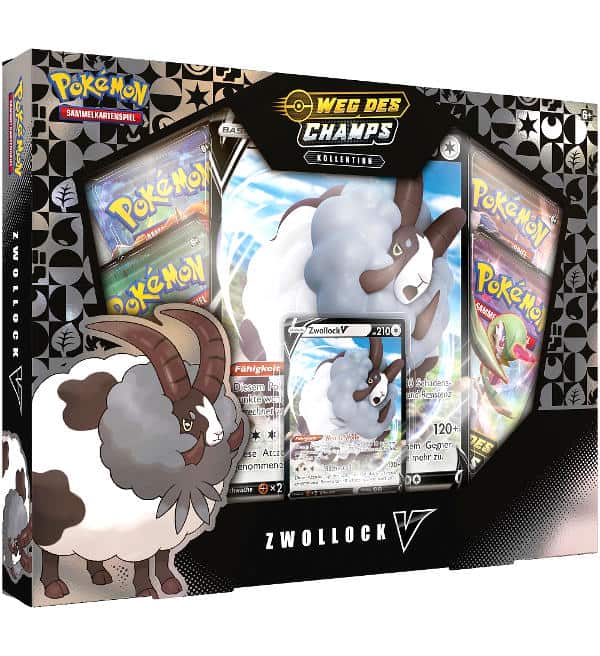 Pokemon Zwollock V Kollektion – Weg des Champs (Deutsch)