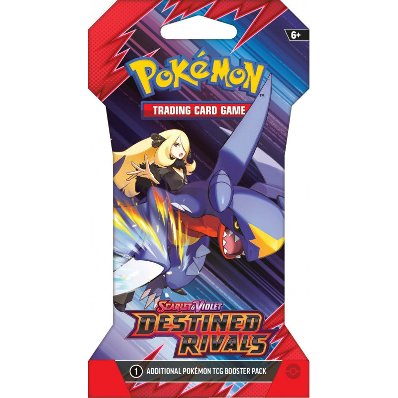 Pokemon - Scarlet & Violet Destined Rivals SV10 Sleeved Einzelbooster (englisch)