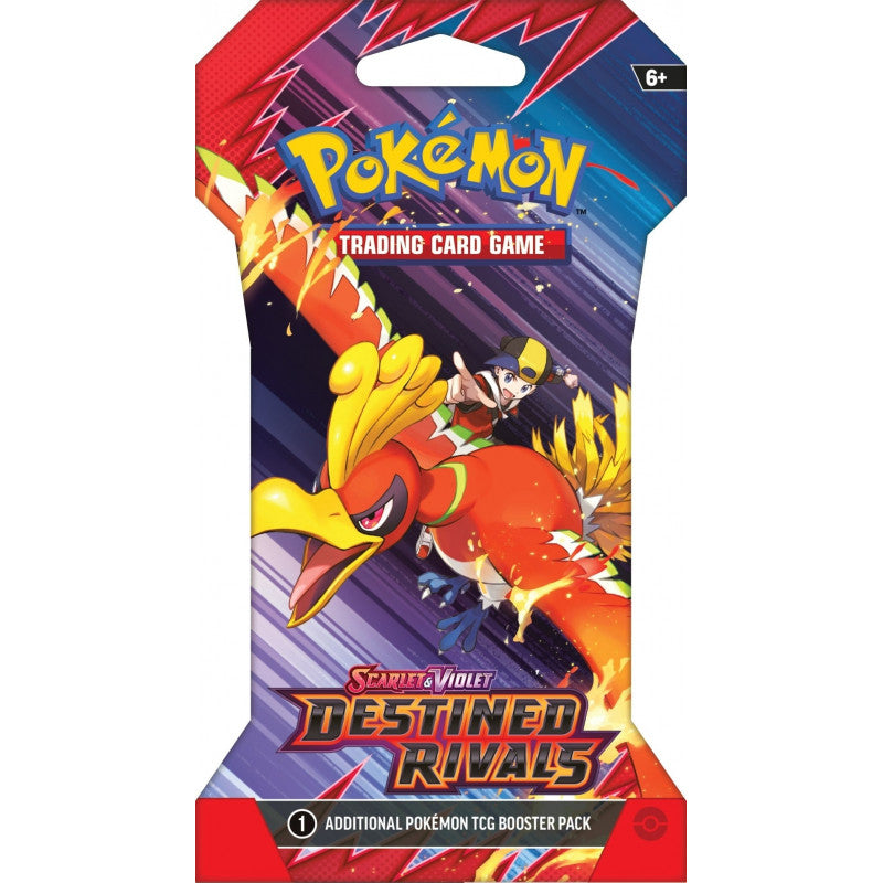Pokemon - Scarlet & Violet Destined Rivals SV10 Sleeved Einzelbooster (englisch)