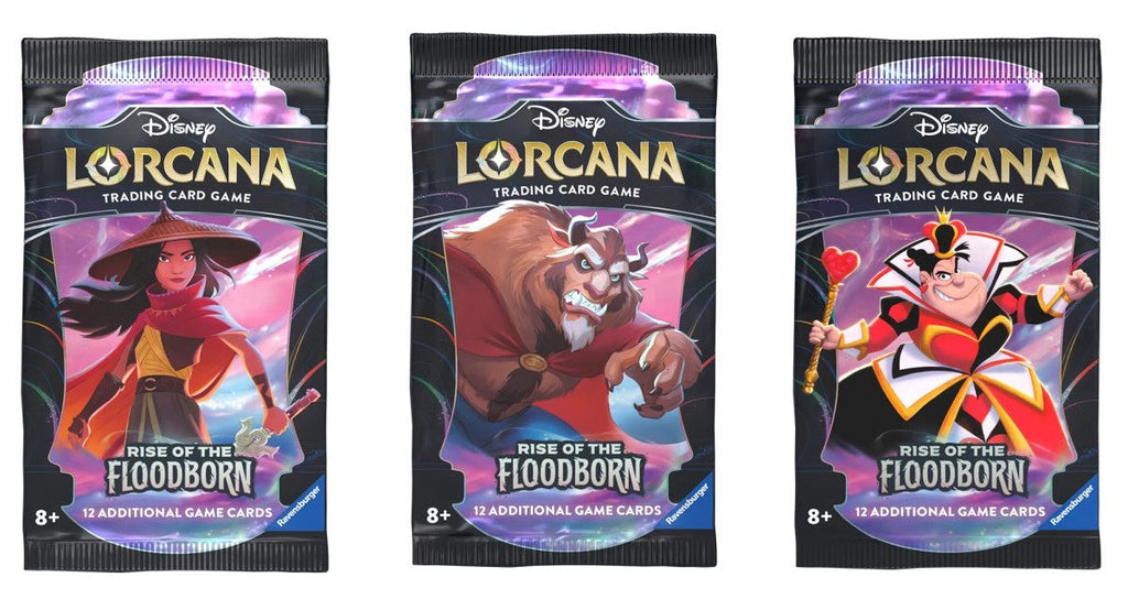 Disney Lorcana – Rise of the Floodborn Display (24 Booster Packs, englisch)