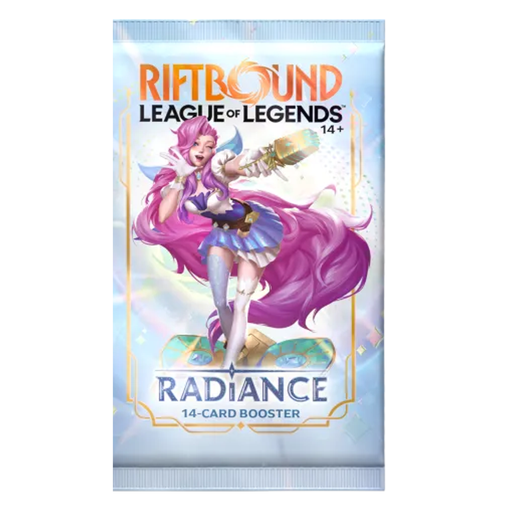 Riftbound Radiance Booster Pack 14 Karten Englisch