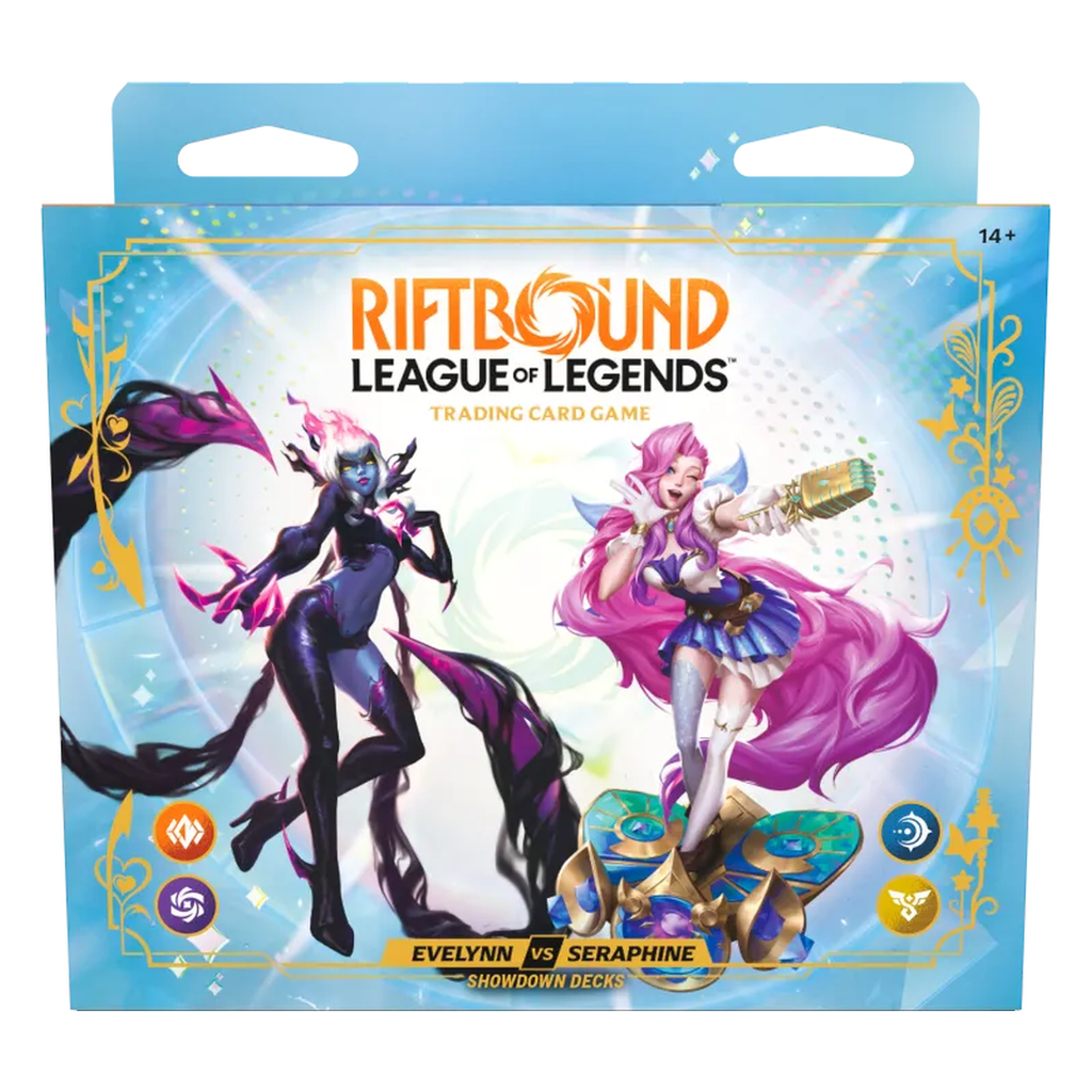 Riftbound: League of Legends TCG – Radiance Showdown Decks Evelynn vs. Seraphine (Englisch)