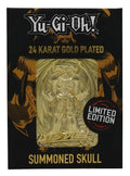 Yu-Gi-Oh! Limited Edition Metal Card (24K Gold Plated) – Summoned Skull