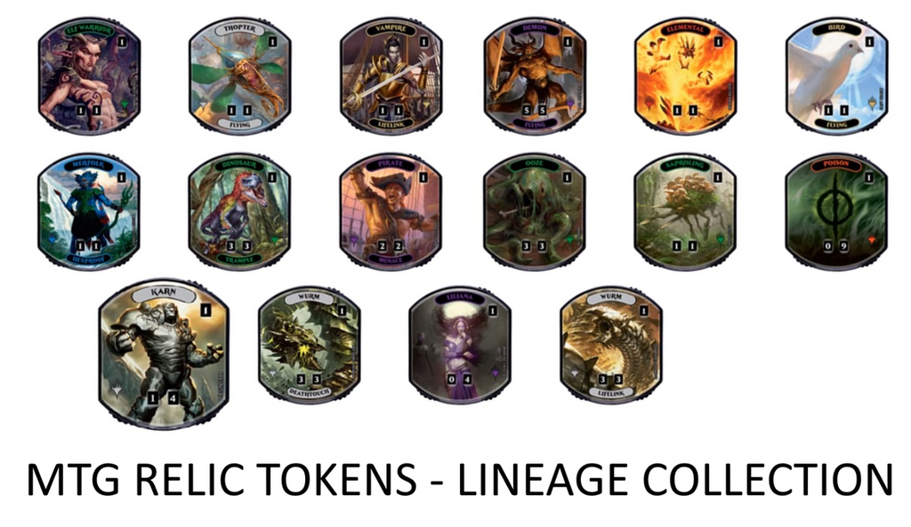 Ultra Pro – Magic the Gathering – Relic Tokens Lineage Collection