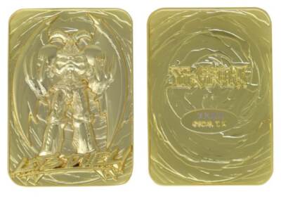 Yu-Gi-Oh! Limited Edition Metal Card (24K Gold Plated) – Summoned Skull