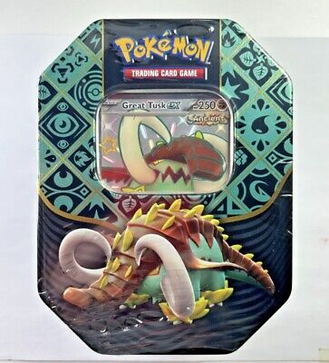 Pokemon – Great Tusk ex Tin Box (englisch)