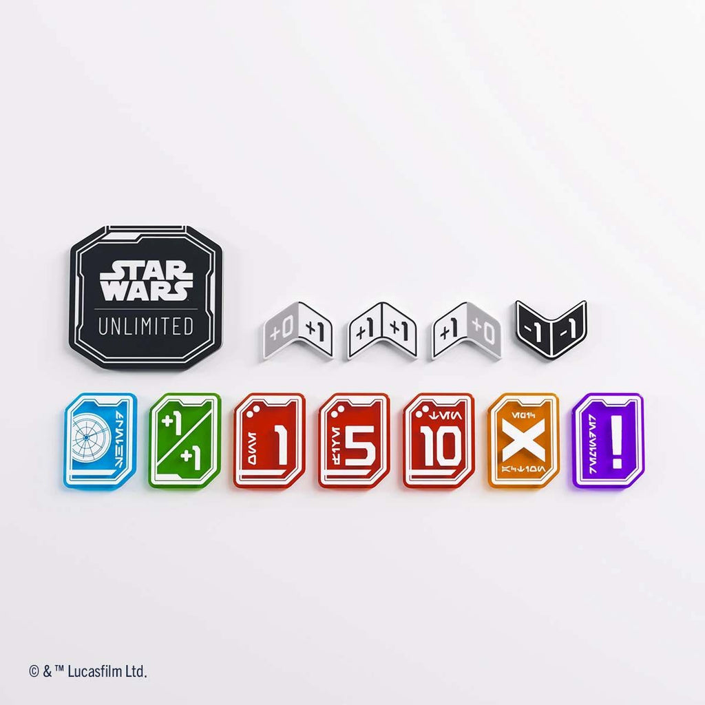 Gamegenic – Star Wars: Unlimited Premium Tokens PRO (55 Acryl-Marker)