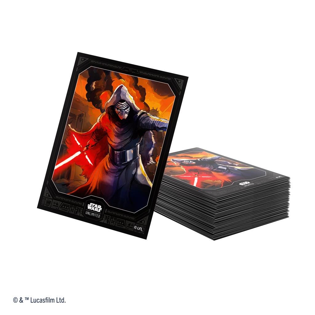 Gamegenic – Star Wars: Unlimited Art Sleeves (60+1 Stück) - Kylo Ren