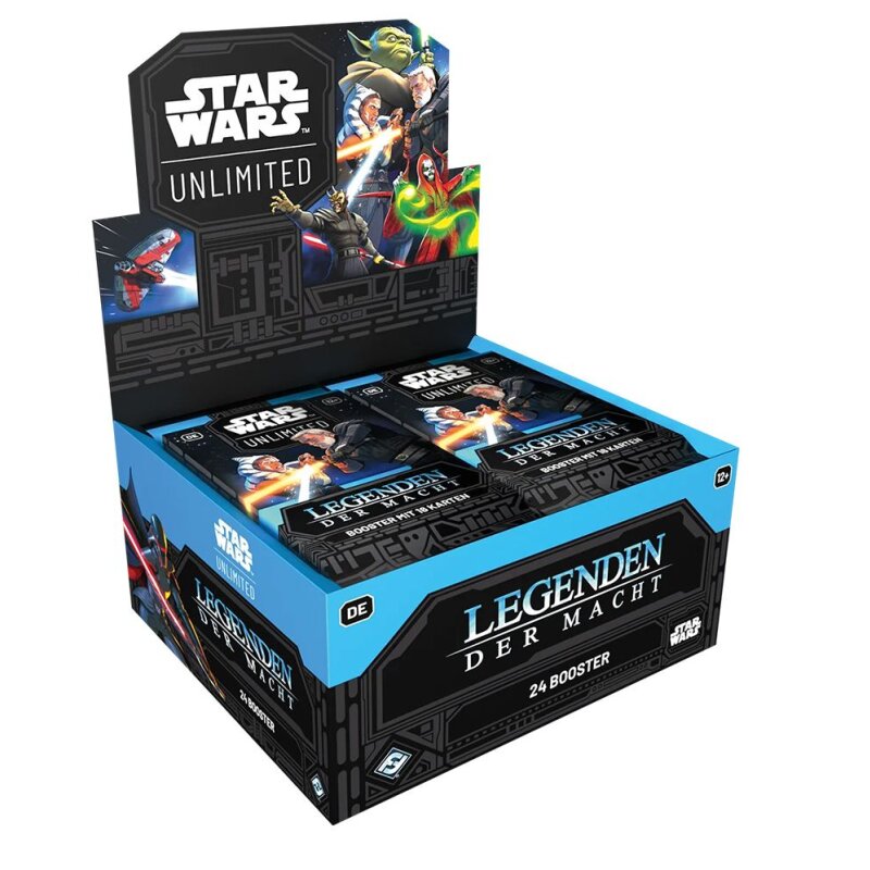 Star Wars: Unlimited – Legenden der Macht Booster-Display (Deutsch)