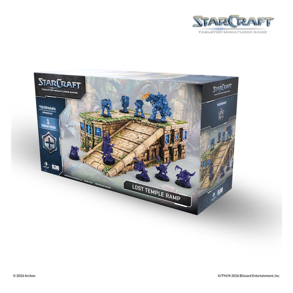 StarCraft TMG Lost Temple Ramp Terrain Set Verpackung