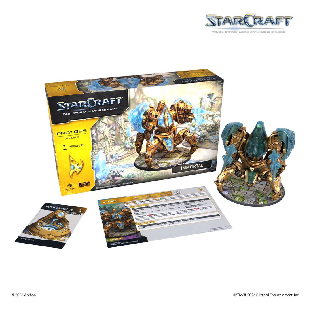 StarCraft TMG Immortal Inhalt