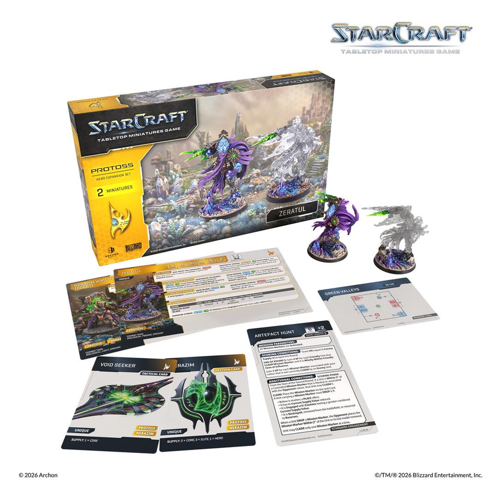 StarCraft TMG Zeratul Inhalt