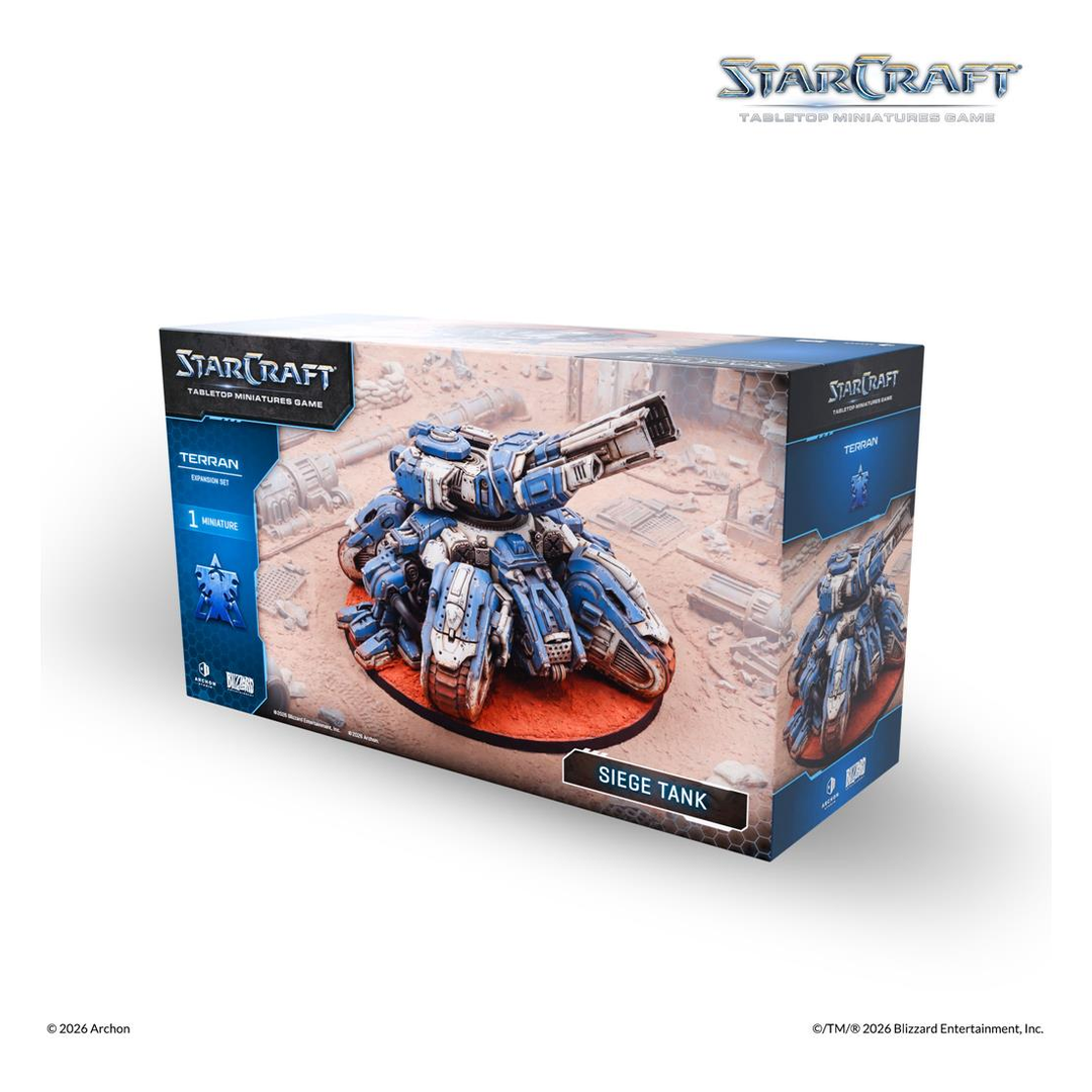 StarCraft TMG Siege Tank Terran Expansion Set Verpackung