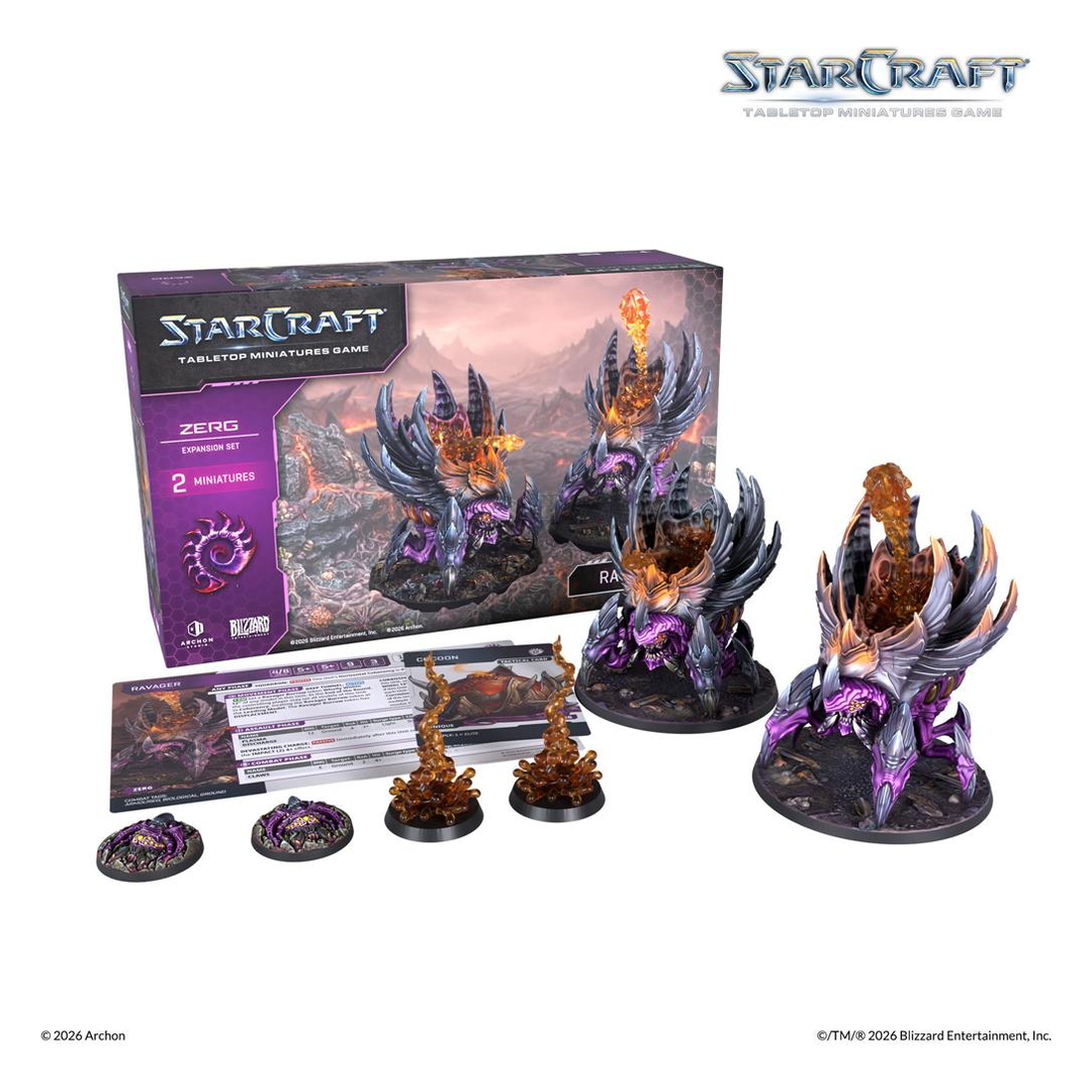 StarCraft TMG Ravager Inhalt