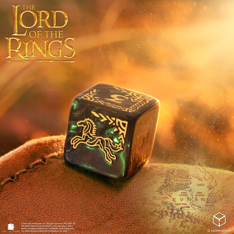 Q-Workshop – The Lord of the Rings: Rohan 10x D6 Dice Set