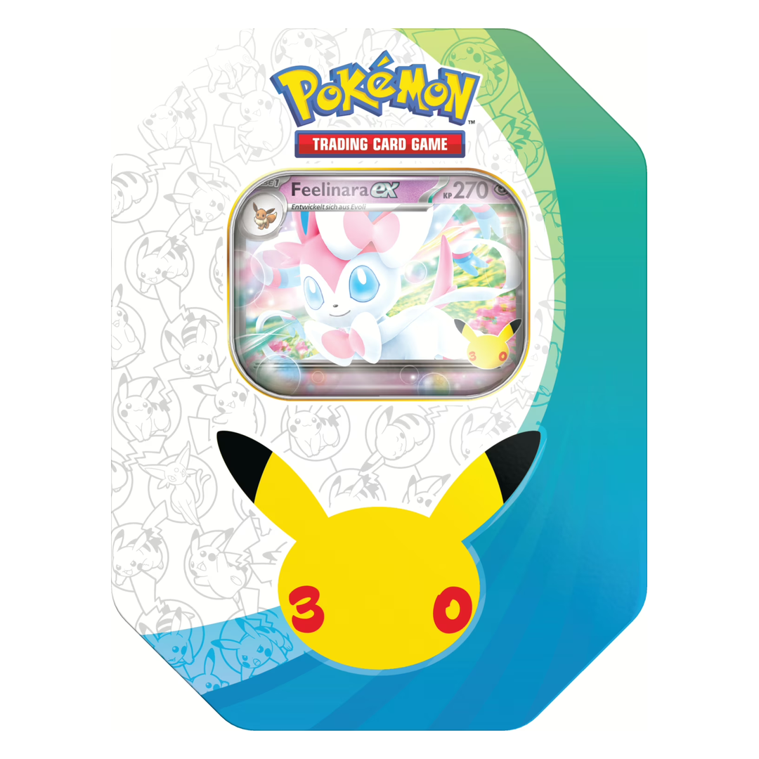 Pokémon 30 Jahre – Tin-Box #1 Tag: Feelinara-ex (deutsch)