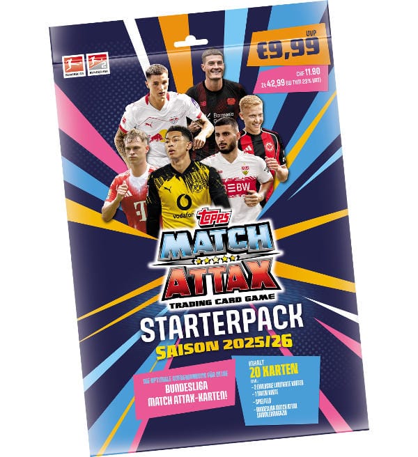 TOPPS Match Attax 2025/26 – Bundesliga Starterpack