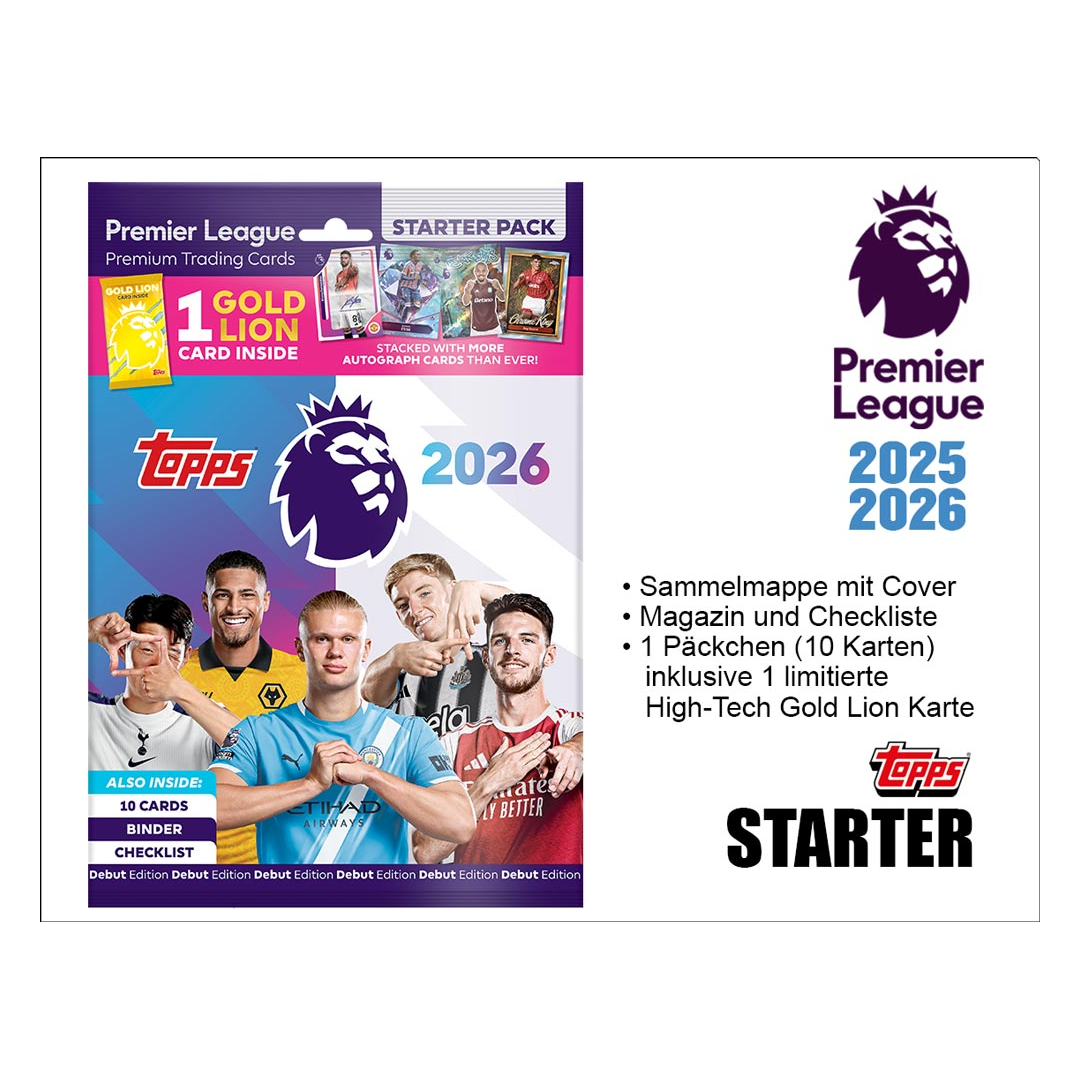 Topps Premier League 2025/26 Starter Pack