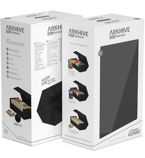 Ultimate Guard Arkhive 800+ Xenoskin – Black