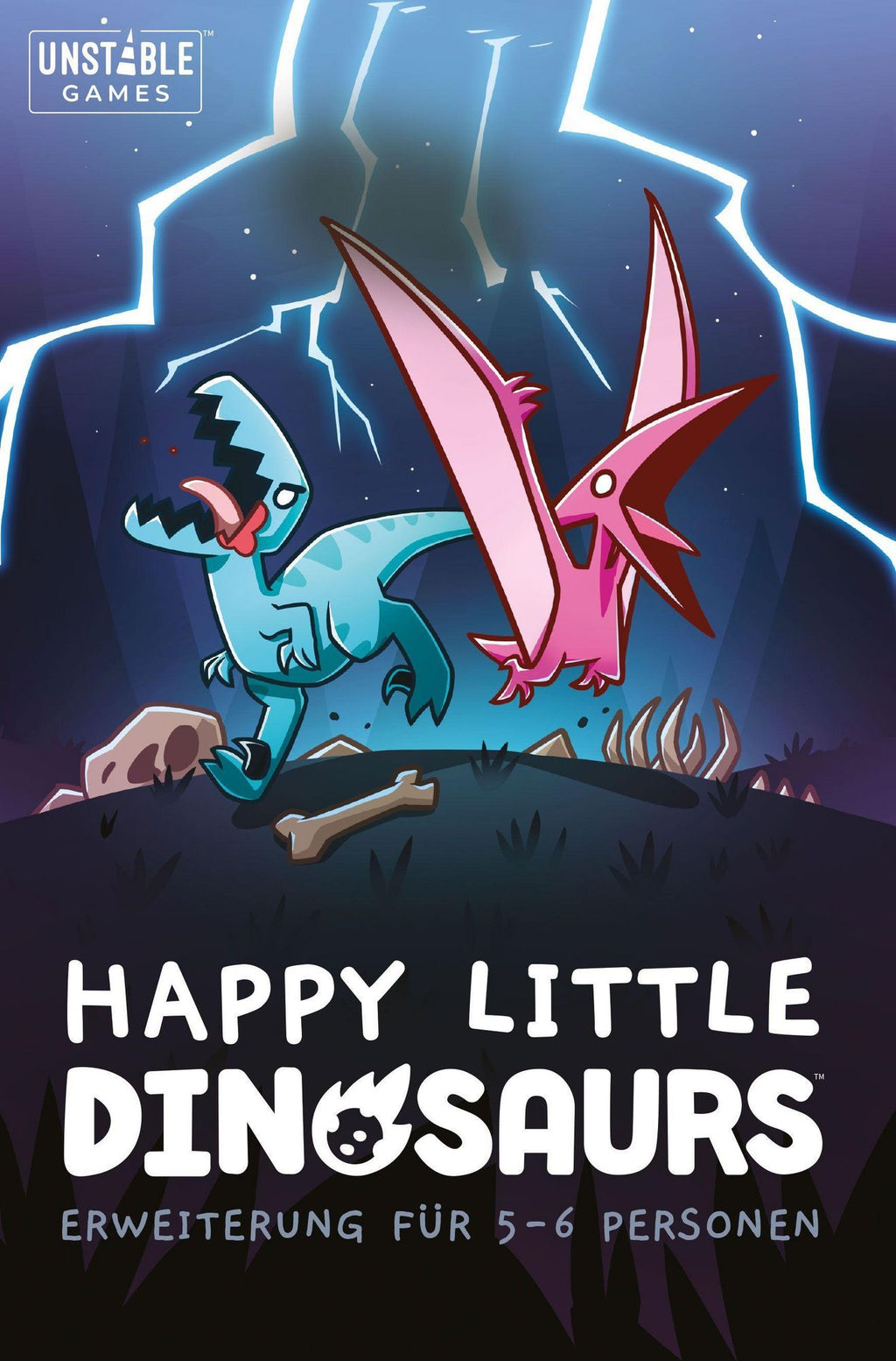 Happy Little Dinosaurs – Erweiterung für 5–6 Spieler (Deutsch)