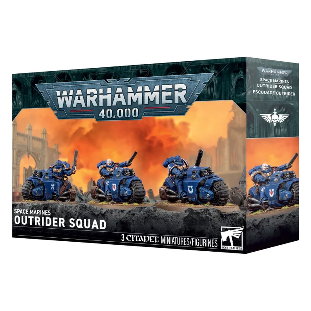 Warhammer 40.000 Space Marines Outrider Squad