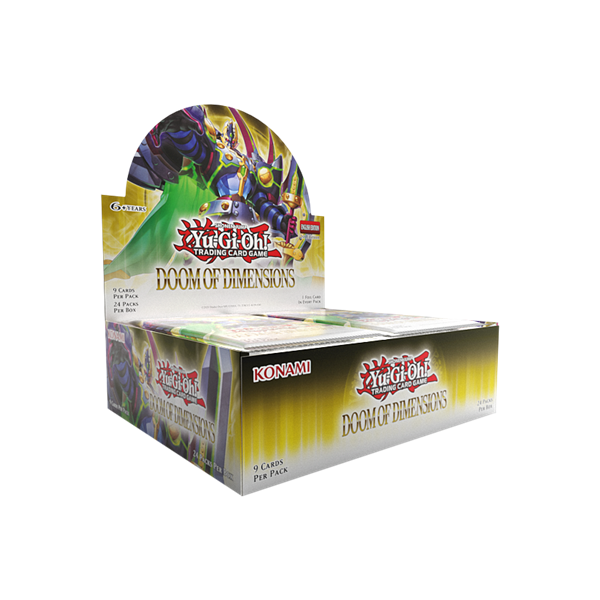 Yu-Gi-Oh! TCG Doom of Dimensions Booster Display (englisch)