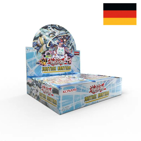 Yu-Gi-Oh! Justice Hunters Display (Deutsch)