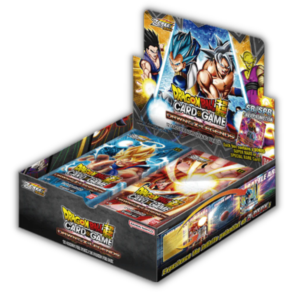Dragon Ball Super Card Game – Dawn of the Z-Legends Display (B18, Englisch)