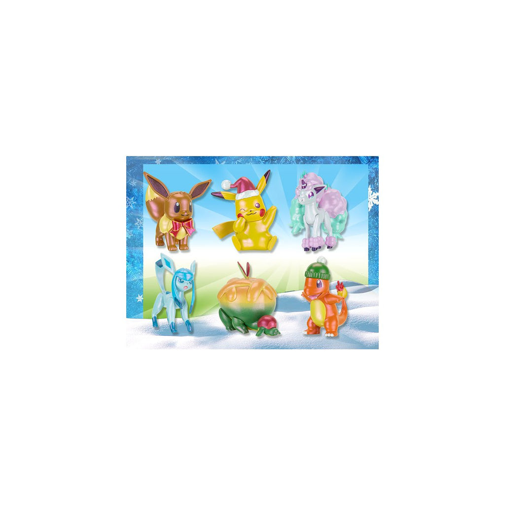Pokémon Deluxe Adventskalender 2021 - viele tolle Pokemon Figuren Kalender